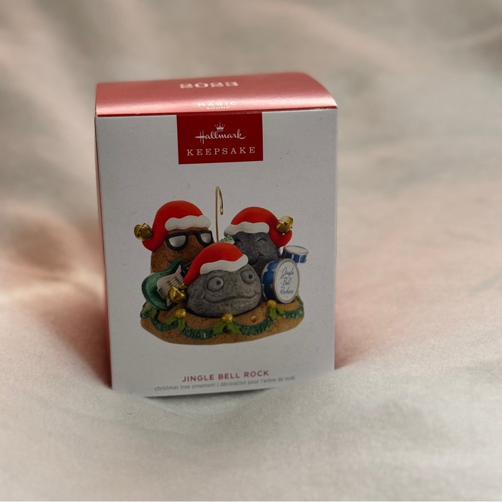 Hallmark 2023‎ Keepsake Jingle Bell Rock Trio Magic Sound Ornament - NEW.